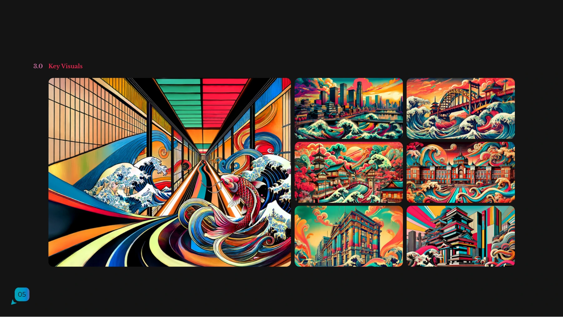 GFTN Forum Japan 2025 brandbook page 5, Key visual family